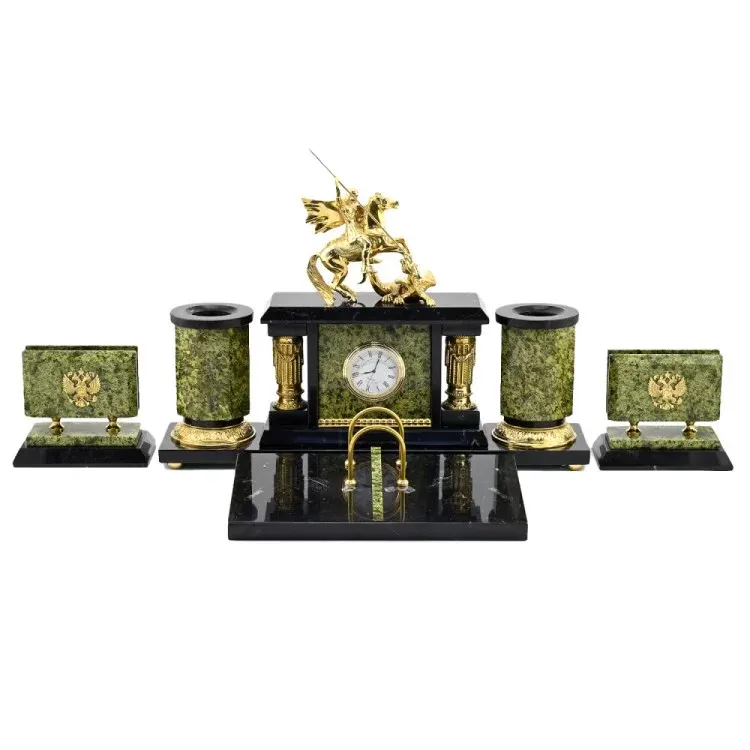 Письменный набор для кабинета "Георгий Победоносец"